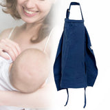 Maxbell Nursing Scarf Breastfeeding Shawl Breast Feeding Covers Dark Blue