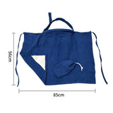 Maxbell Nursing Scarf Breastfeeding Shawl Breast Feeding Covers Dark Blue