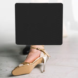 Maxbell 2Pcs Anti Slip Shoe Sole Stickers Shoe Grips for Bottom of Shoes for Slipper Black