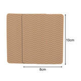 Maxbell 2Pcs Anti Slip Shoe Sole Stickers Shoe Grips for Bottom of Shoes for Slipper Khaki