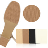 Maxbell 2Pcs Anti Slip Shoe Sole Stickers Shoe Grips for Bottom of Shoes for Slipper Khaki