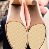 Maxbell 2Pcs Anti Slip Shoe Sole Stickers Shoe Grips for Bottom of Shoes for Slipper Khaki