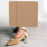 Maxbell 2Pcs Anti Slip Shoe Sole Stickers Shoe Grips for Bottom of Shoes for Slipper Khaki