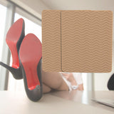 Maxbell 2Pcs Anti Slip Shoe Sole Stickers Shoe Grips for Bottom of Shoes for Slipper Khaki