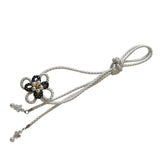 Maxbell 5xObi Ornament Lady Obi Fastening Belt Decoration for Christmas Ceremony Party White