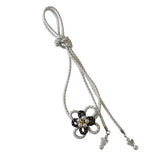Maxbell 6xObi Ornament Lady Obi Fastening Belt Decoration for Christmas Ceremony Party White