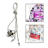 Maxbell 6xObi Ornament Lady Obi Fastening Belt Decoration for Christmas Ceremony Party White