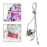 Maxbell 6xObi Ornament Lady Obi Fastening Belt Decoration for Christmas Ceremony Party White