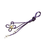Maxbell 2xObi Ornament Lady Obi Fastening Belt Decoration for Christmas Ceremony Party Purple