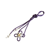 Maxbell 3xObi Ornament Lady Obi Fastening Belt Decoration for Christmas Ceremony Party Purple