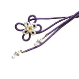 Maxbell 2xObi Ornament Lady Obi Fastening Belt Decoration for Christmas Ceremony Party Purple