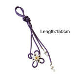 Maxbell 3xObi Ornament Lady Obi Fastening Belt Decoration for Christmas Ceremony Party Purple