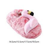 Maxbell Flamingo Slippers Anti Slip Children Slides Shoes for Home Living Room Gifts Size 5 or 6