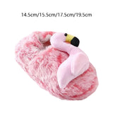 Maxbell Flamingo Slippers Anti Slip Children Slides Shoes for Home Living Room Gifts Size 5 or 6