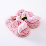 Maxbell Flamingo Slippers Anti Slip Children Slides Shoes for Home Living Room Gifts Size 5 or 6