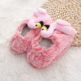 Maxbell Flamingo Slippers Anti Slip Children Slides Shoes for Home Living Room Gifts 11 or 12