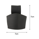 Maxbell 5xHorn Shape Cup Mug Holder Men Women Horn Cup Sleeve Medieval Belt Attachment Black