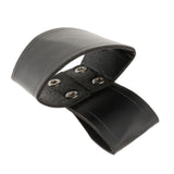 Maxbell 2xHorn Shape Cup Mug Holder Men Women Horn Cup Sleeve Medieval Belt Attachment Black