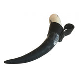Maxbell 5xHorn Shape Cup Mug Holder Men Women Horn Cup Sleeve Medieval Belt Attachment Black