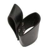 Maxbell 4xHorn Shape Cup Mug Holder Men Women Horn Cup Sleeve Medieval Belt Attachment Black