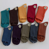 Maxbell 2x10 Pair Men Mid Calf Socks Soft Male Warm Socks for Sports Daily Wear Unisex Gray