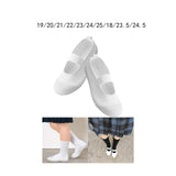 Maxbell Children Canvas Shoes Ballet Volleyball Indoor Shoes for Traveling Gym Beach 19