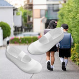 Maxbell Children Canvas Shoes Ballet Volleyball Indoor Shoes for Traveling Gym Beach 19