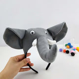 Maxbell 6xElephant Costume 3Pcs Animal Costume for Party Favors Festival Supplies Kids