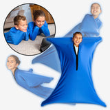 Maxbell Kids Dynamic Movement Sensory Sock Body Blanket for Party Festival Exercise XL 165cmx74cm