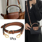 Maxbell 3xPurse Strap Replacement Crossbody Strap for Small Bag Wallet Bag Accessories Brown