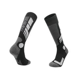 Maxbell Kids Ski Socks Thermal Winter Warm Wool Socks Soft Stockings Snowboard Socks Black and White