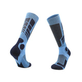 Maxbell Kids Ski Socks Thermal Winter Warm Wool Socks Soft Stockings Snowboard Socks Light and Dark Blue