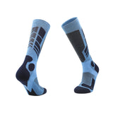 Maxbell Kids Ski Socks Thermal Winter Warm Wool Socks Soft Stockings Snowboard Socks Light and Dark Blue