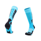 Maxbell Kids Ski Socks Thermal Winter Warm Wool Socks Soft Stockings Snowboard Socks Birght and Dark Blue