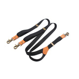 Maxbell 4xMen's Suspenders Hooks Back Fashion Adjustable Braces Mens Womens for Work