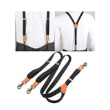 Maxbell 5xMen's Suspenders Hooks Back Fashion Adjustable Braces Mens Womens for Work