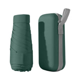 Maxbell 4xTravel Umbrella Mini Umbrella for Purse for Walking Outdoor Activities Beach Green