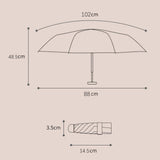 Maxbell 5xTravel Umbrella Mini Umbrella for Purse for Walking Outdoor Activities Beach Green