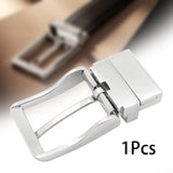 Maxbell 2xAlloy Belt Buckle for Leather Strap Classic Belt Accessories Pin Belt Buckle