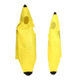 Maxbell 3x2x Adults Child Banana Costume for Carnivals Party Stage Performance