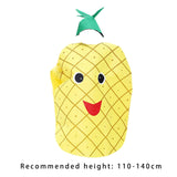 Maxbell 2xKids Fruit Costume Cosplay Cute Children Costume for Themed Party Masquerade Pineapple