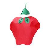 Maxbell 3xKids Fruit Costume Cosplay Cute Children Costume for Themed Party Masquerade Apple