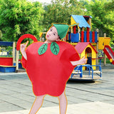 Maxbell 2xKids Fruit Costume Cosplay Cute Children Costume for Themed Party Masquerade Apple
