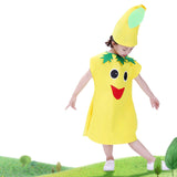 Maxbell Kids Fruit Costume Cosplay Cute Children Costume for Themed Party Masquerade Gourd