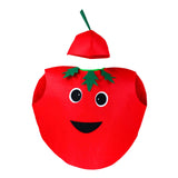 Maxbell 4xKids Fruit Costume Cosplay Cute Children Costume for Themed Party Masquerade Tomato