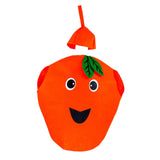 Maxbell 3xKids Fruit Costume Cosplay Cute Children Costume for Themed Party Masquerade Orange