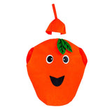 Maxbell 2xKids Fruit Costume Cosplay Cute Children Costume for Themed Party Masquerade Orange