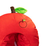 Maxbell 2xBreathable Plush Apple Hat Cap Headdress for Birthday Party Carnival Holiday