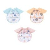 Maxbell Baby Eating Smock Bib Oilproof Easy Clean Waterproof Bib for Baby for Eating Dinosaur
