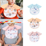 Maxbell Baby Eating Smock Bib Oilproof Easy Clean Waterproof Bib for Baby for Eating Dinosaur